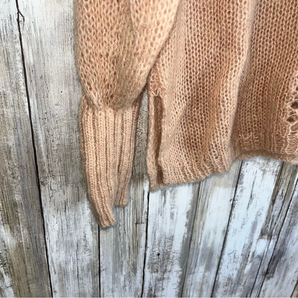 Spell & the Gypsy Collective Mohair Pinkish Knit Soft Jumper Sweater Women’s M/L - Picture 5 of 8